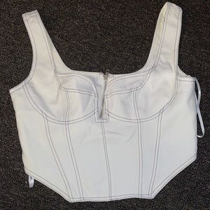 She’s the one bustier